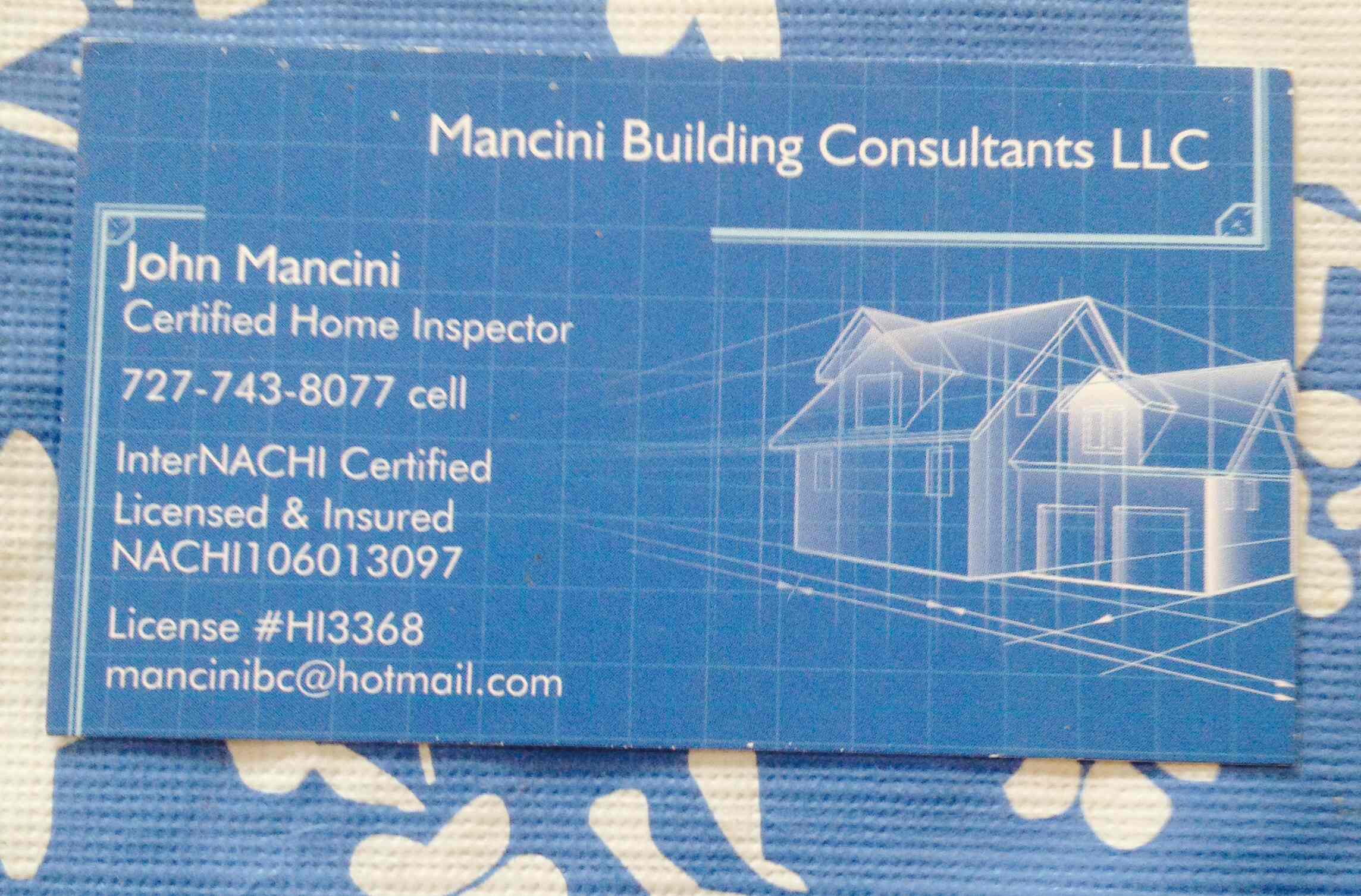 Mancini Building Consultants logo