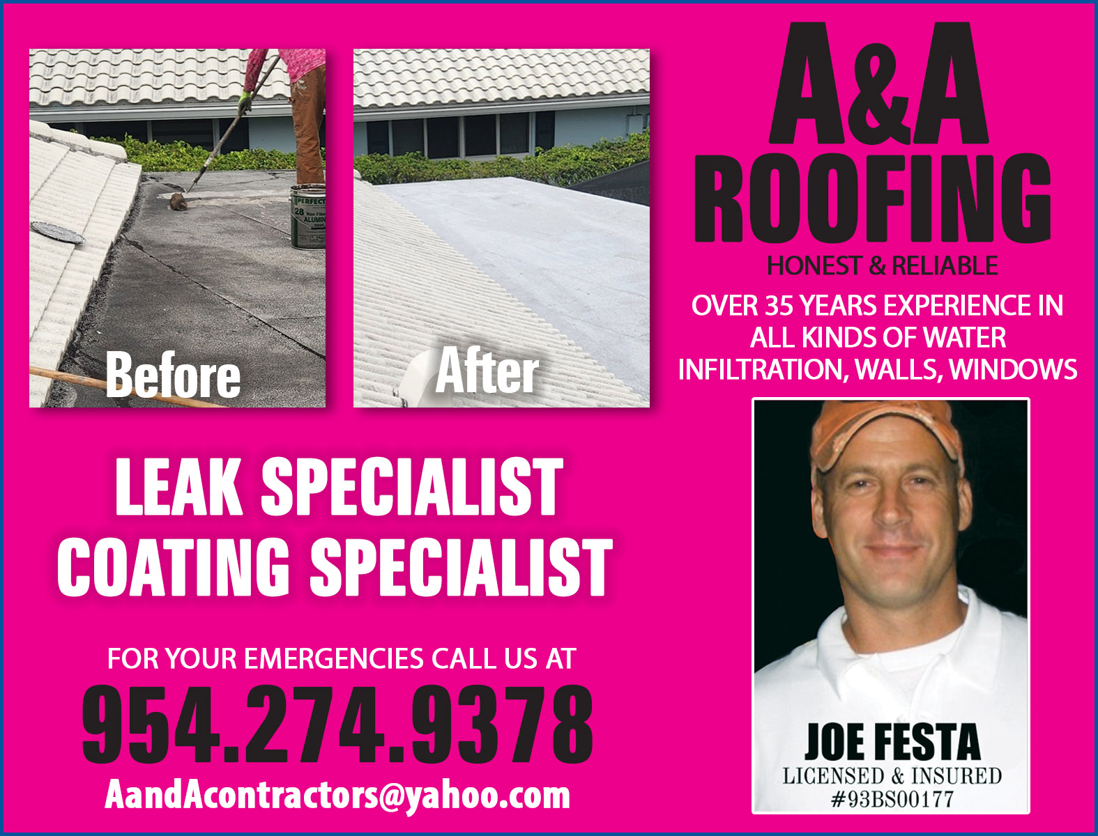 A & A Roofing logo