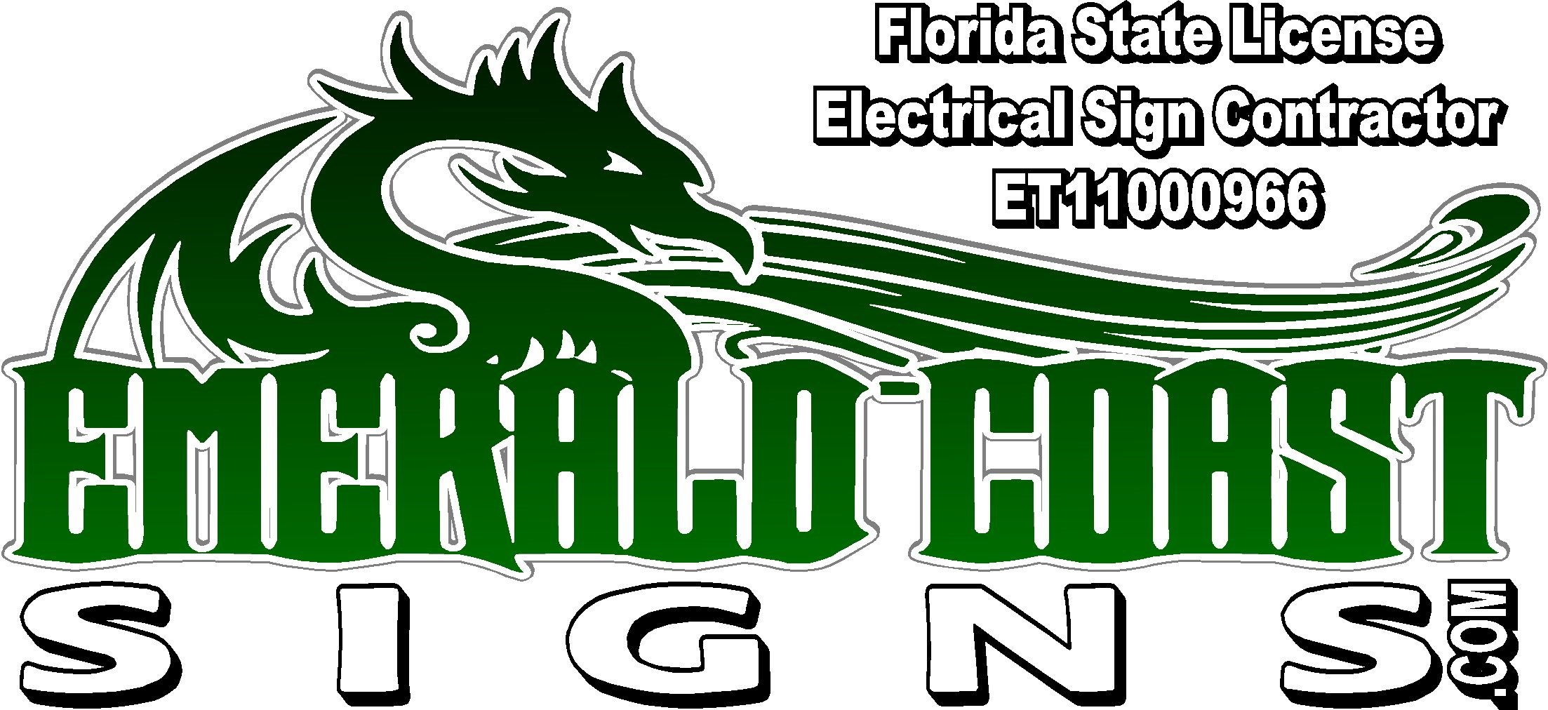 Emerald Coast Signs logo