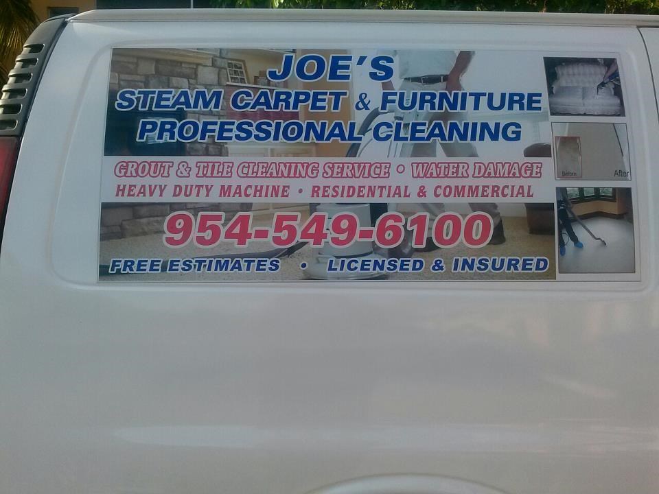 JOE'S STEAM CARPET CLEANING logo
