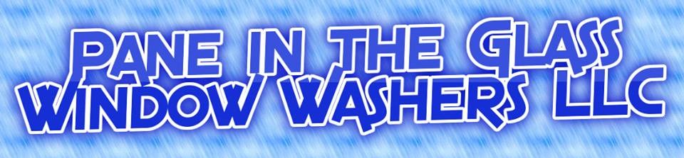 Pane in the Glass Window Washers logo