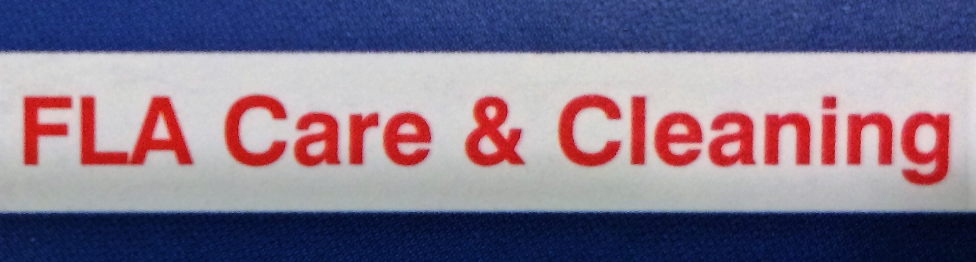FLA care & cleaning logo