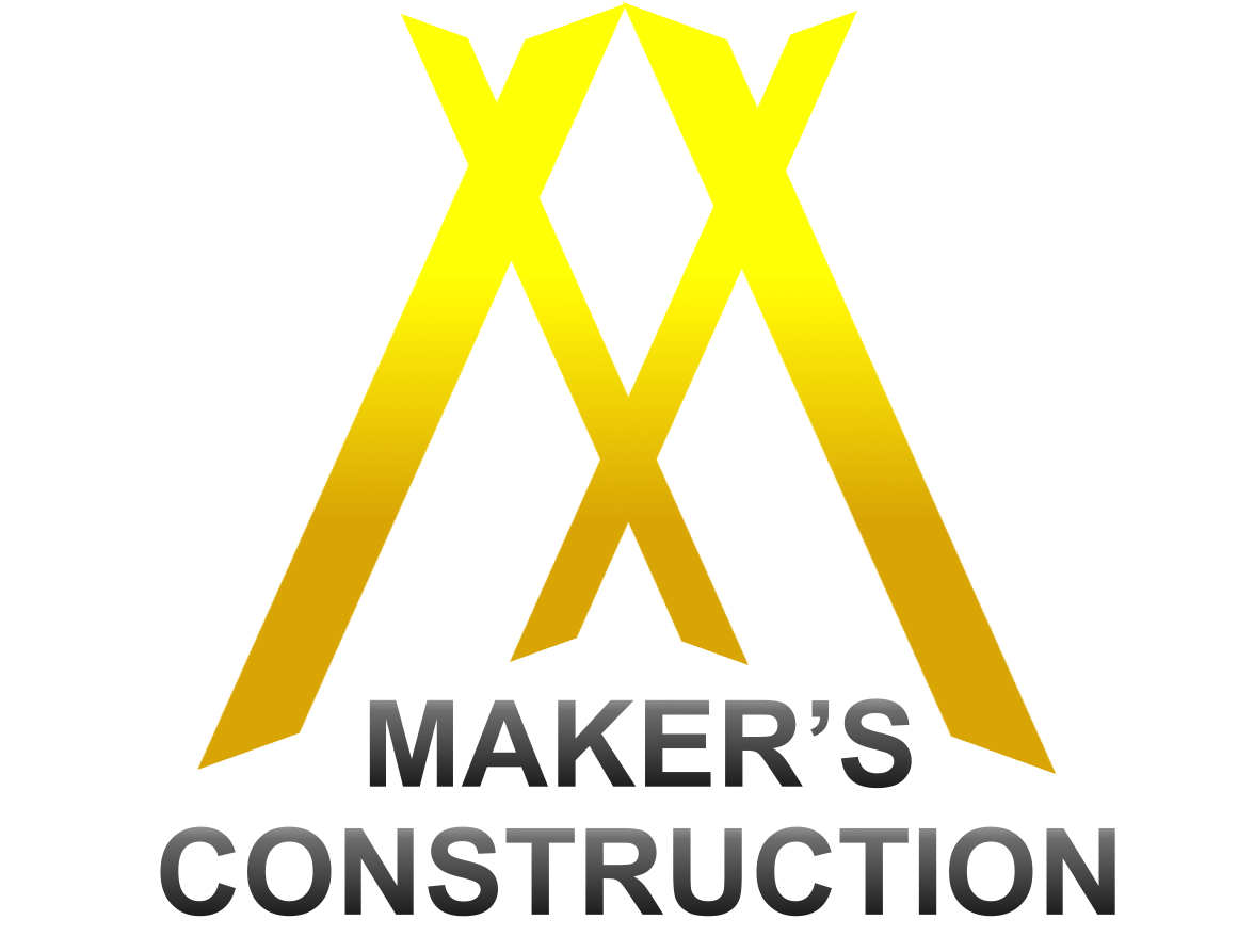 Logo for MAKER'S CONSTRUCTION