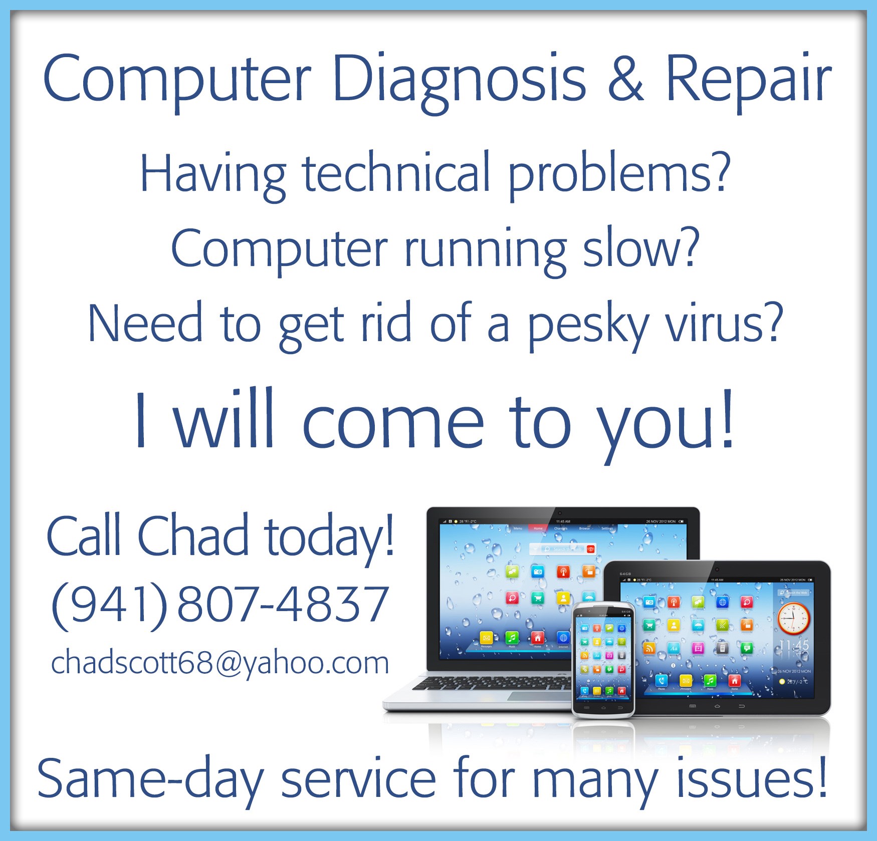Onsite Computer Diagnosis and Repair logo
