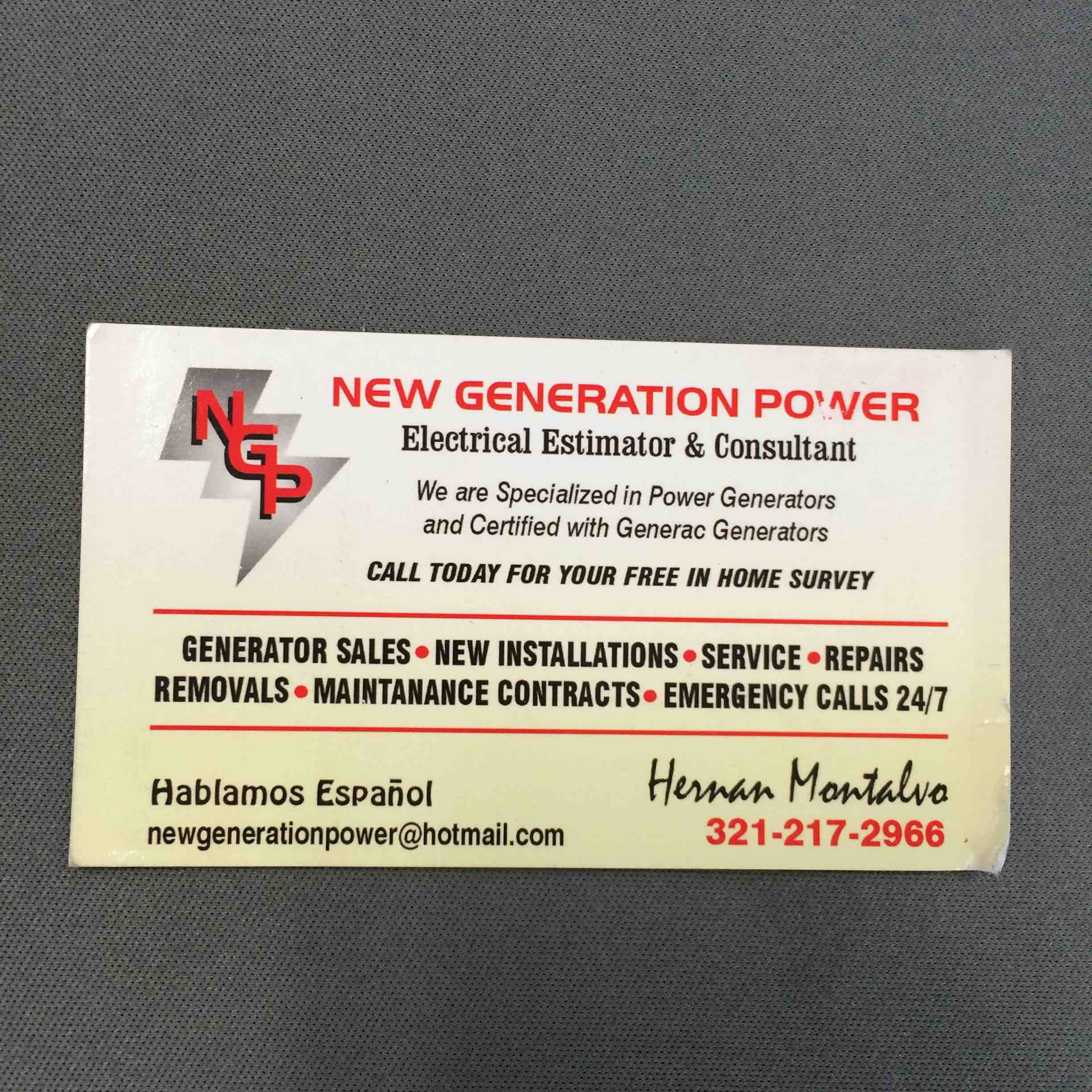 New Generation Power Electronics logo