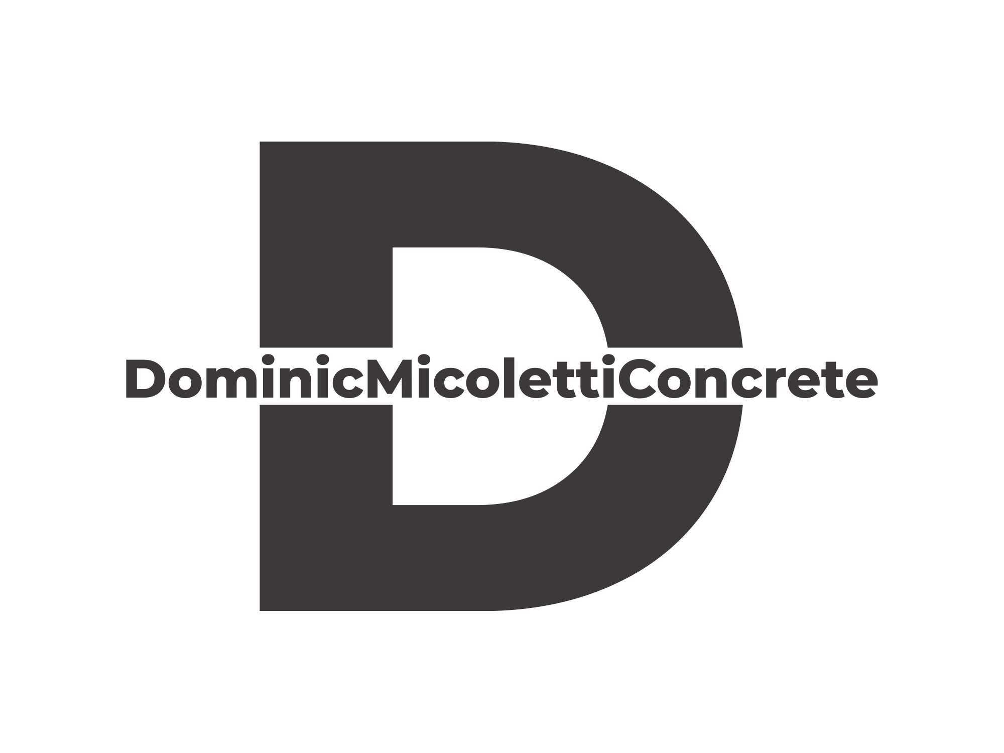 DOMINIC MICOLETTI CONCRETE logo