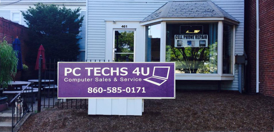 Logo for PC Techs 4U