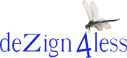 Logo for deZign4less