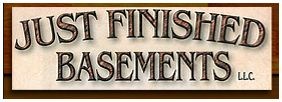 Just Finished Basements logo