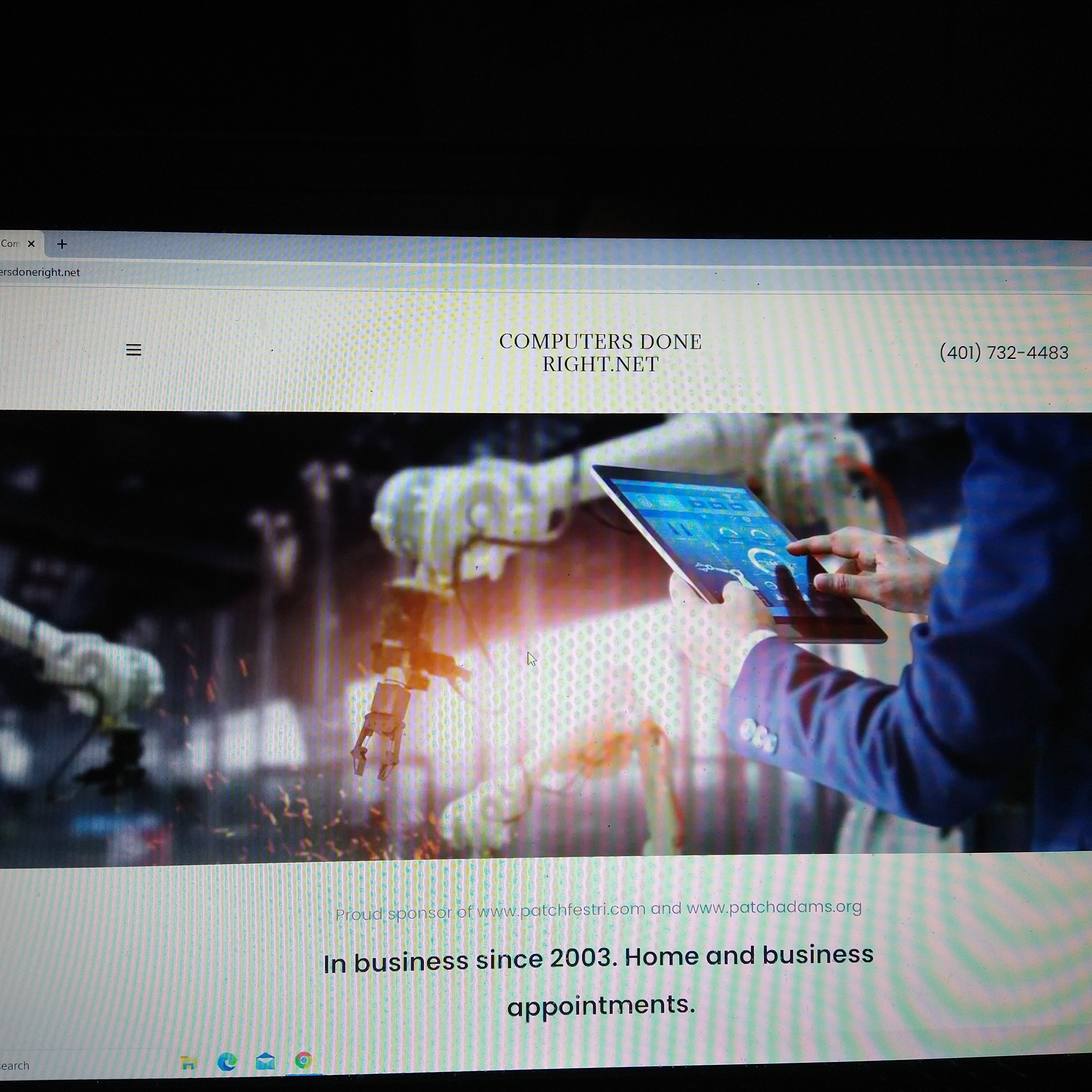 Logo for Computers Done Right