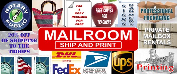 Mail Room Ship & Print logo