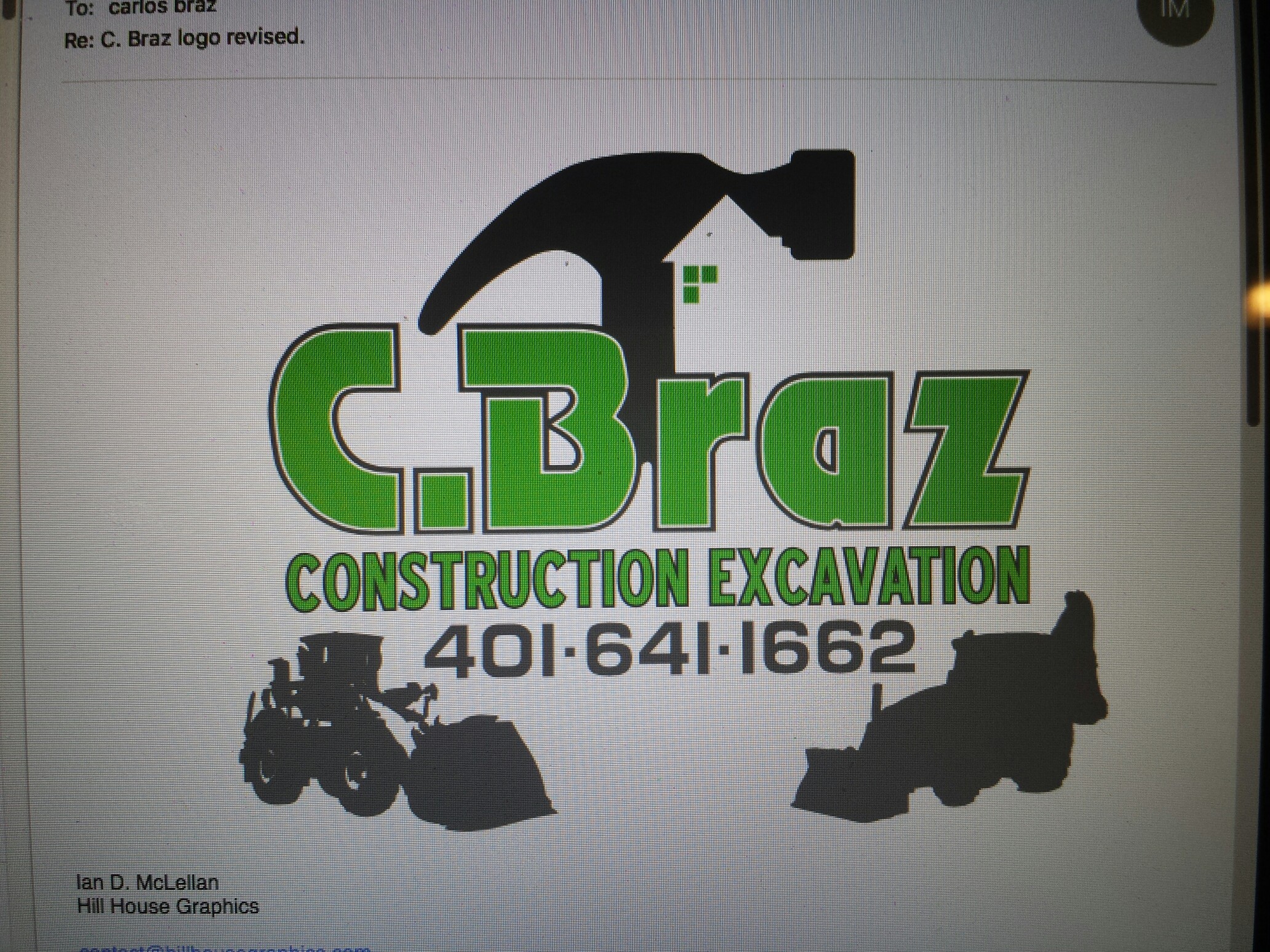 C Braz Construction logo