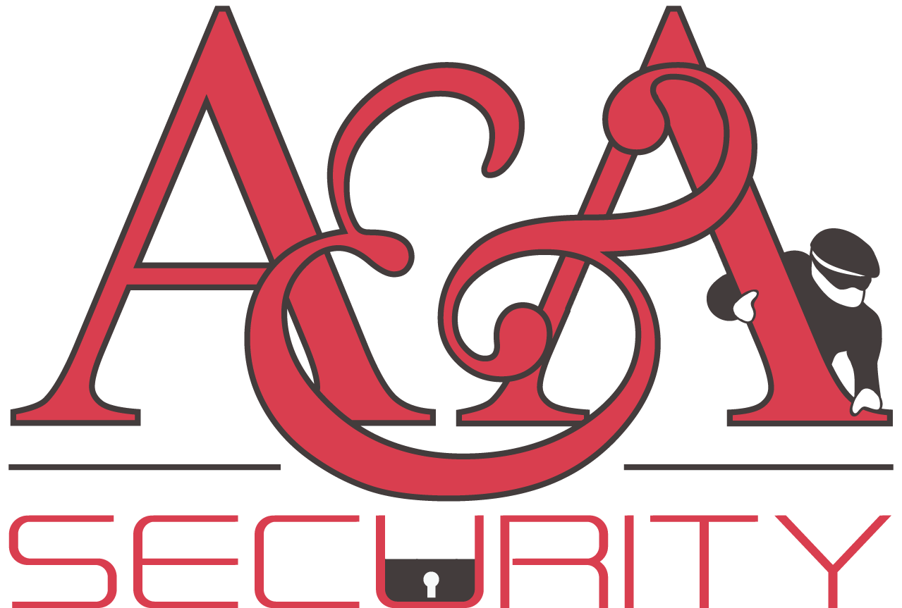 Logo for A & A SECURITY