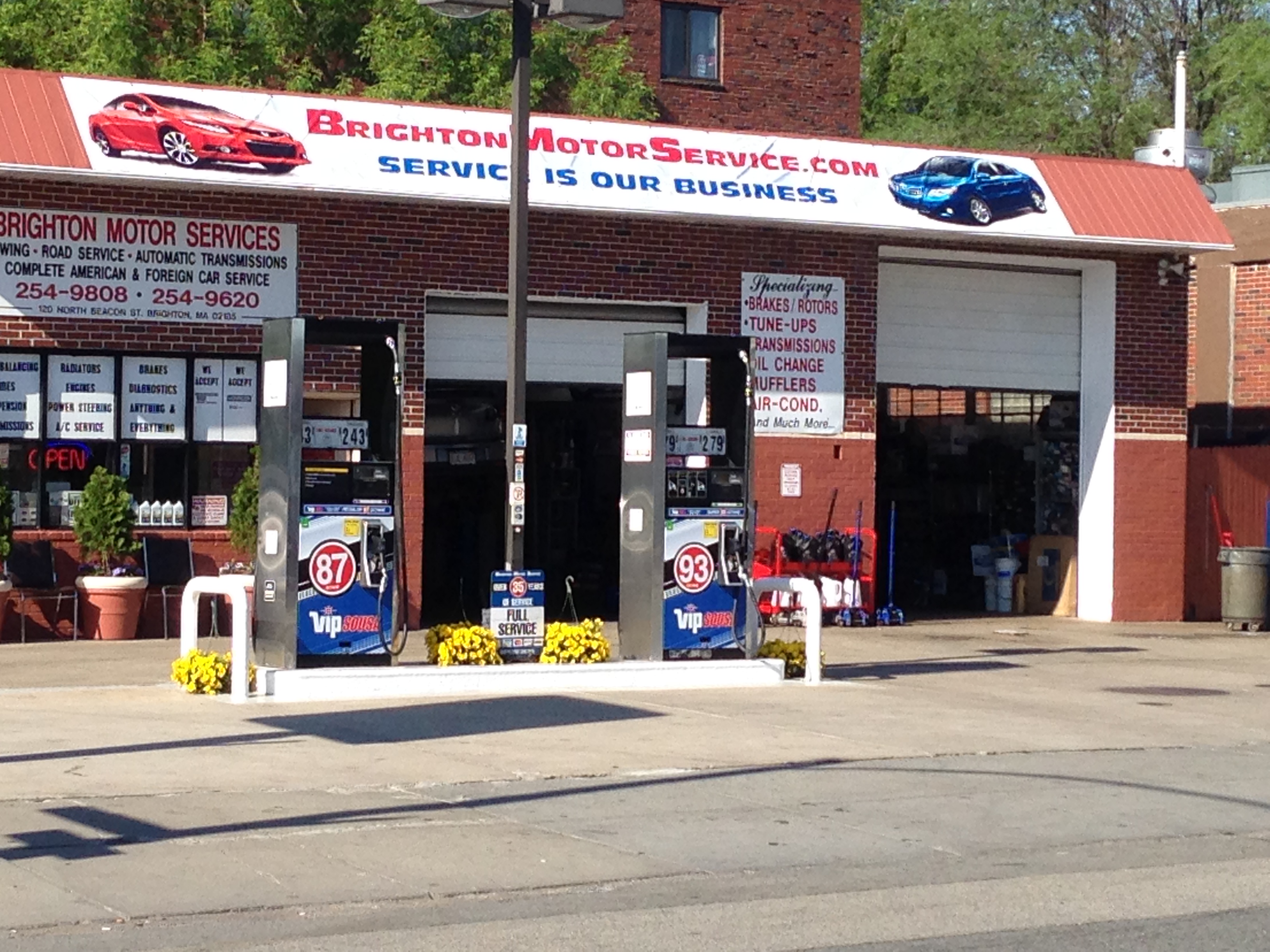 BRIGHTON MOTOR SERVICE logo