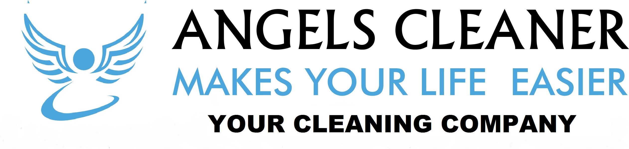 Angels cleaning services logo