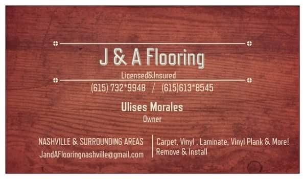 J&A Flooring Nashville logo