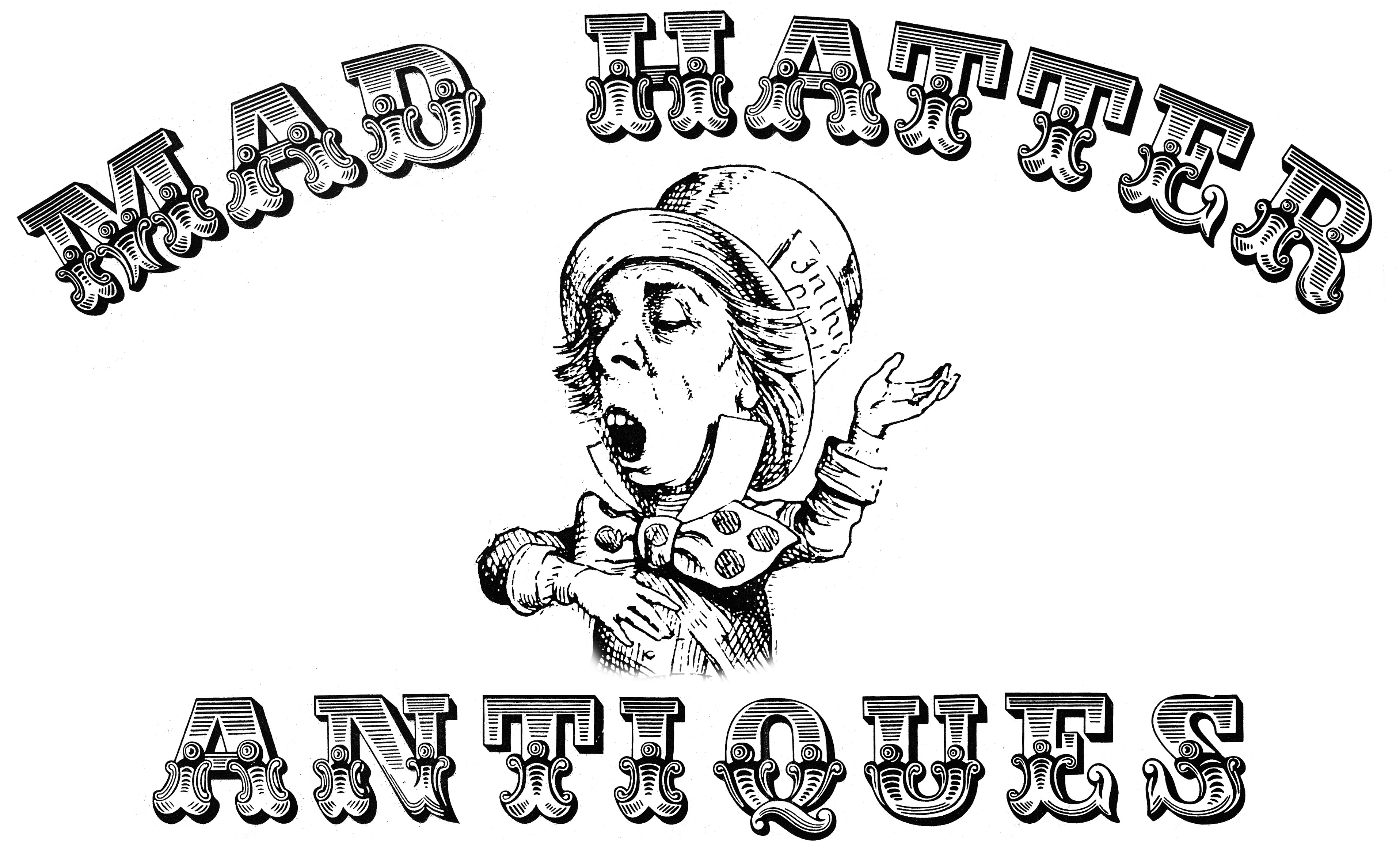MAD HATTER ANTIQUES REFINISHING & RESTORATION logo