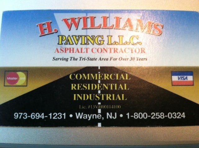 Avatar for H WILLIAMS PAVING