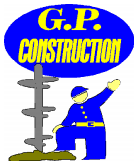G P CONSTRUCTION logo