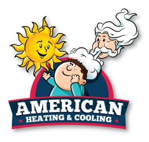 AMERICAN HEATING & COOLING logo