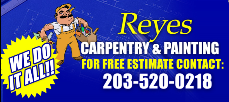 Reyes Carpentry & Painting logo
