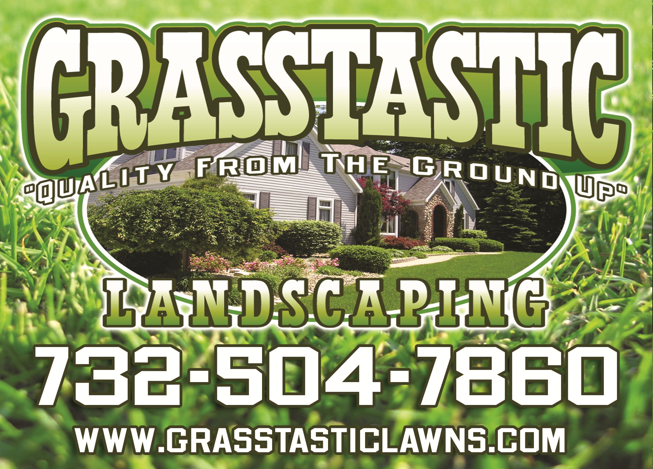 Grasstastic Landscaping logo