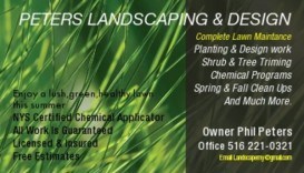 Peters Landscaping & Design logo