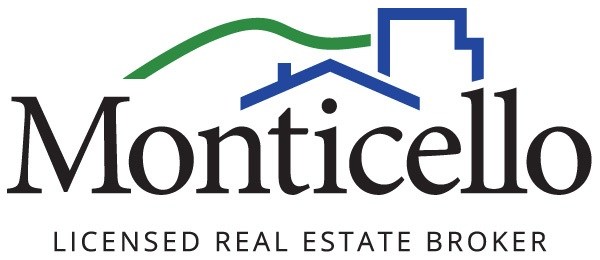Monticello, Licensed Real Estate Broker logo