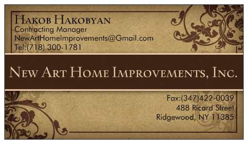 New Art Home Improvements, Inc. logo