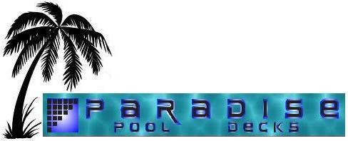 Paradise Pool Decks masonry logo