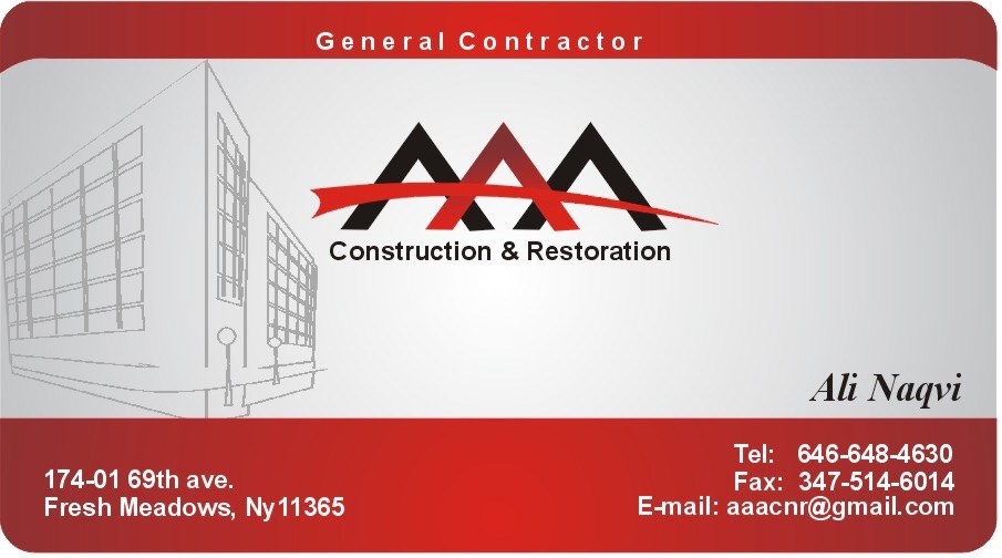 AAA Construction and Restoration Inc. logo