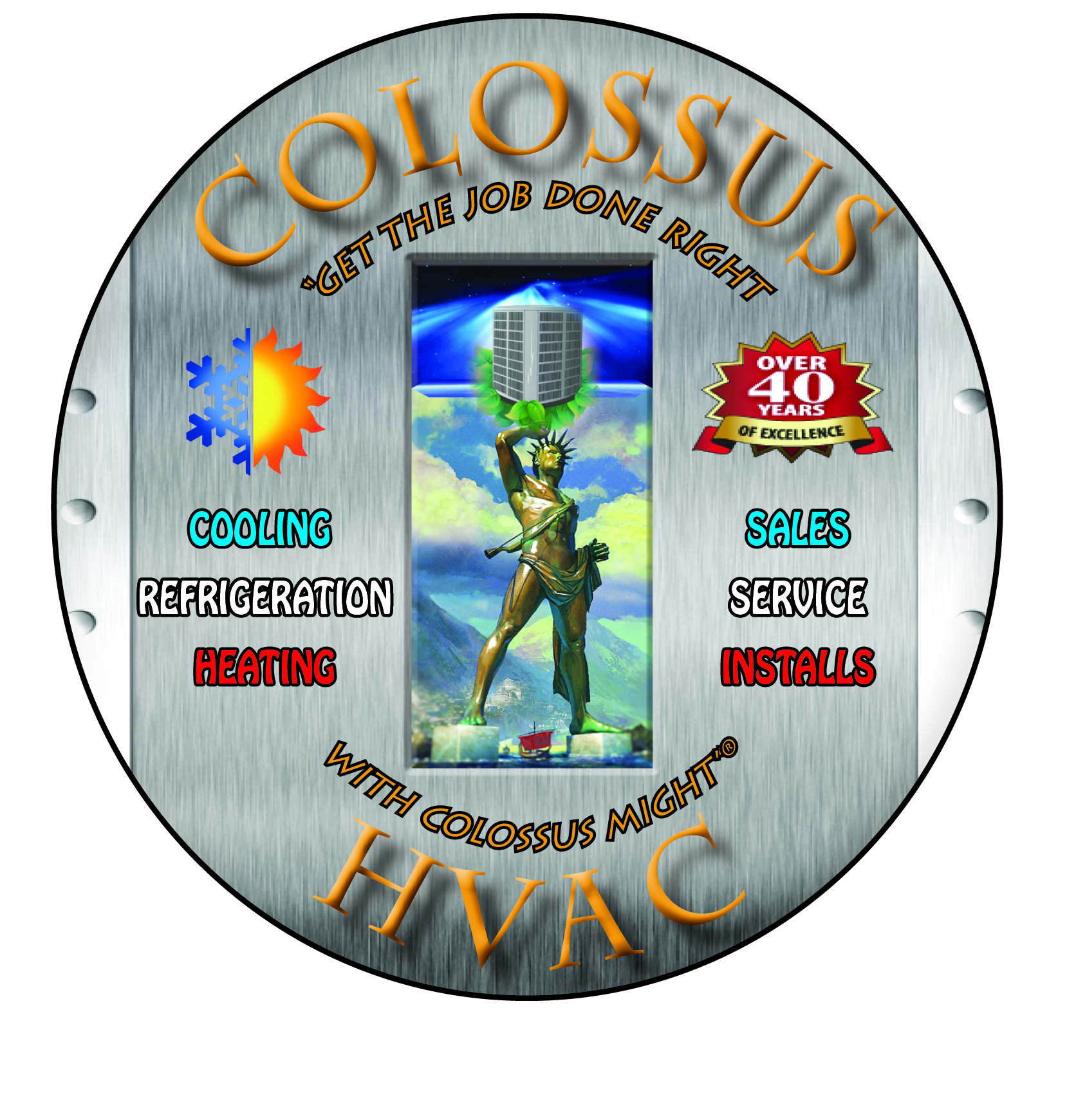 Logo for Colossus HVAC LLC