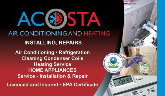 Acosta Airconditioning and Heating logo