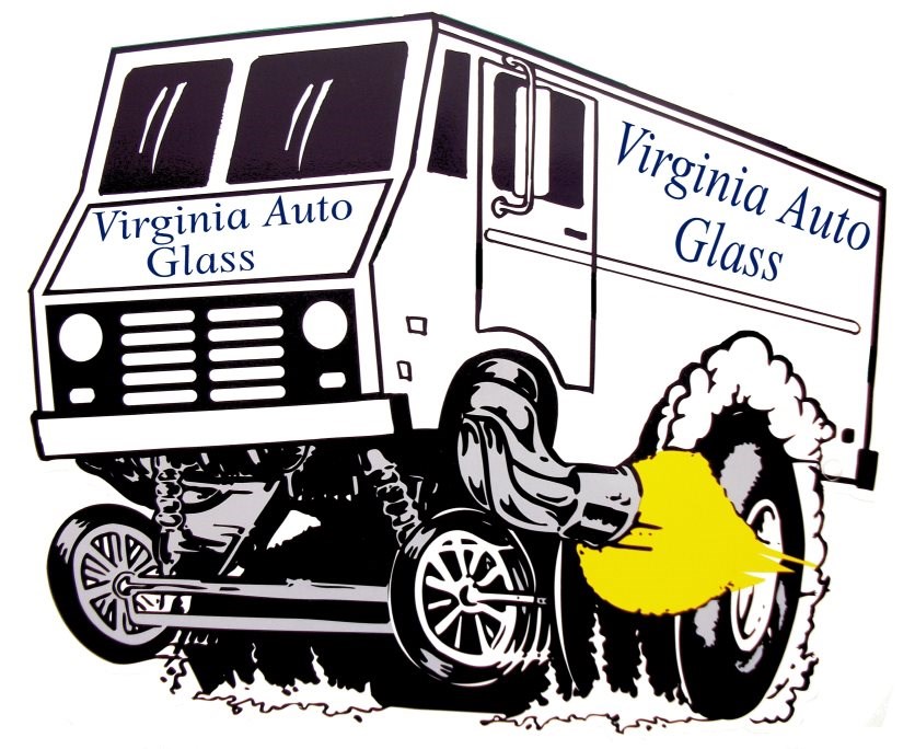 VIRGINIA AUTO GLASS logo