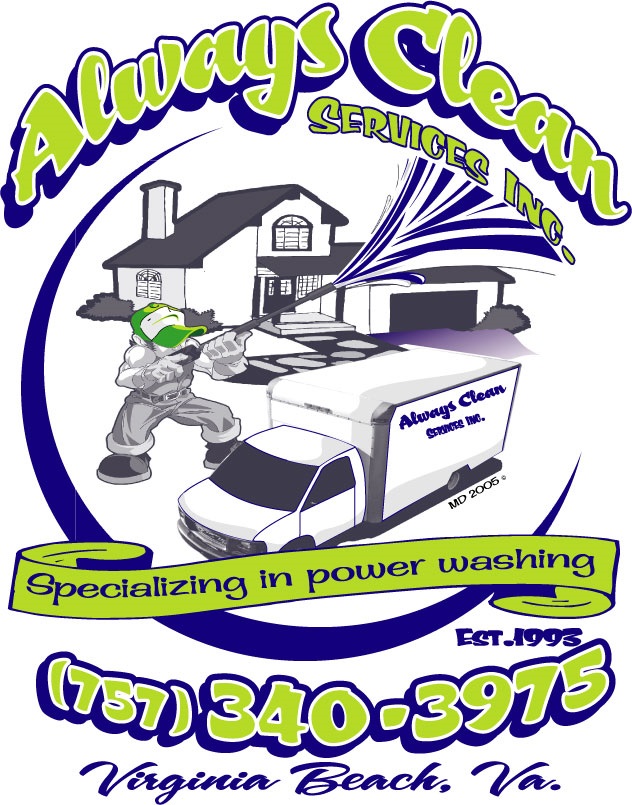 ALWAYS CLEAN PRESSURE WASHING logo