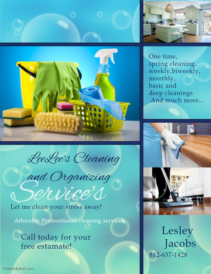 LeeLee's Cleaning and Organizing Service's logo