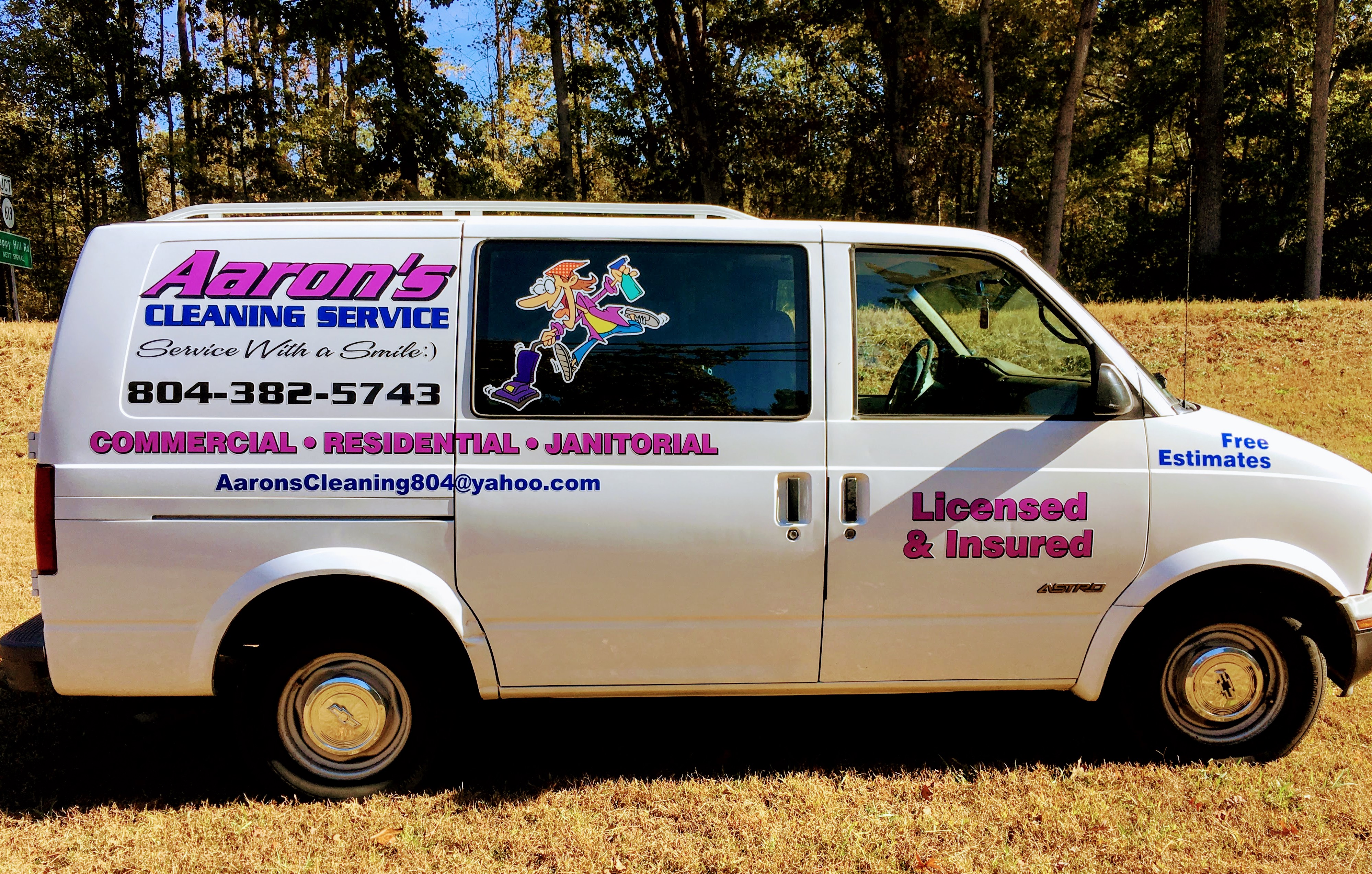 Aaron's Cleaning Service logo