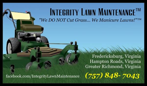 Integrity Lawn Maintenance logo