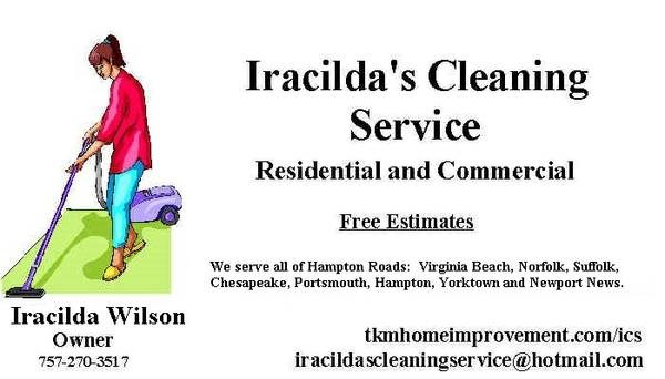 Iracilda's Cleaning Service logo