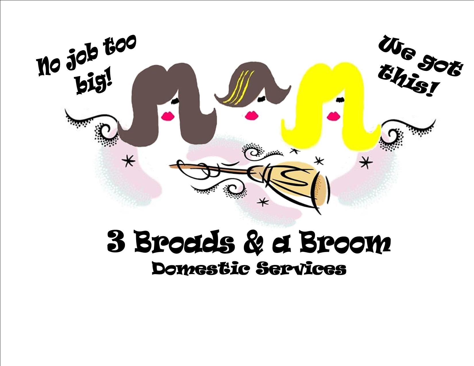 3 Broads & a Broom logo