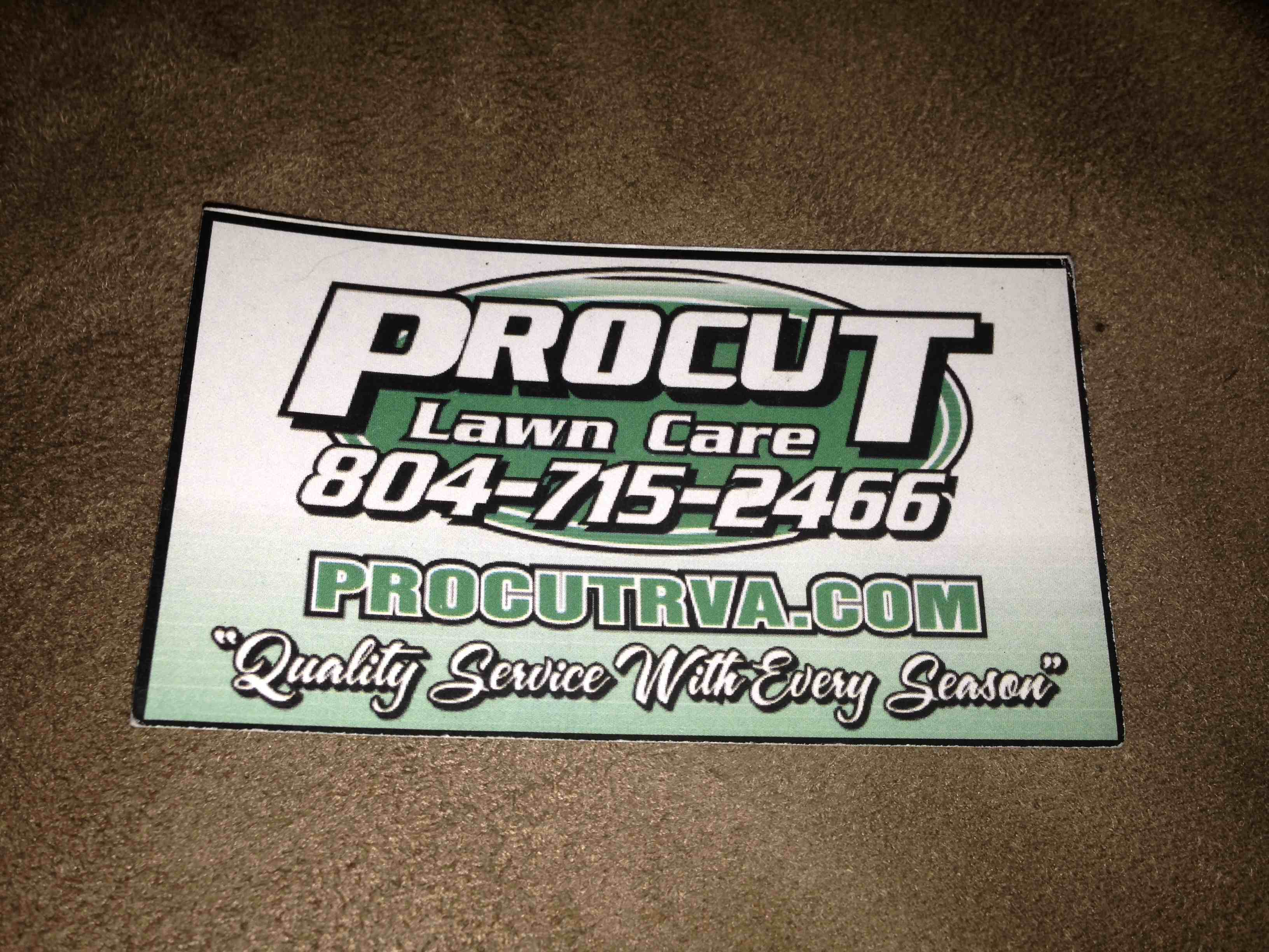 ProCut Lawn Care LLC logo