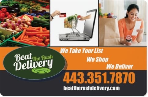 Logo for Beat The Rush Delivery