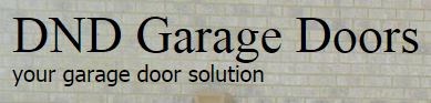 Logo for DND Garage Doors