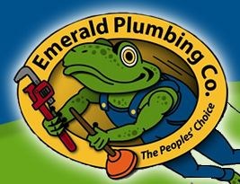 Emerald Plumbing Co. logo