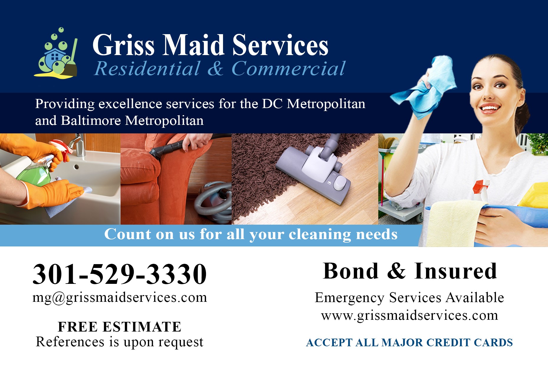Griss Maid Services logo