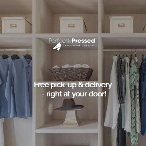 Perfectly Pressed, The Dry Cleaner At Your Door logo
