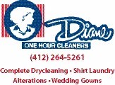 DIANE CLEANERS logo