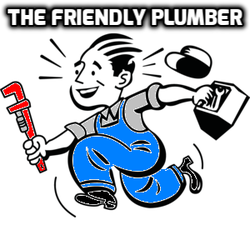 Rich Giosia, THE FRIENDLY PLUMBER logo