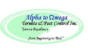 Alpha to Omega Termite & Pest Control logo