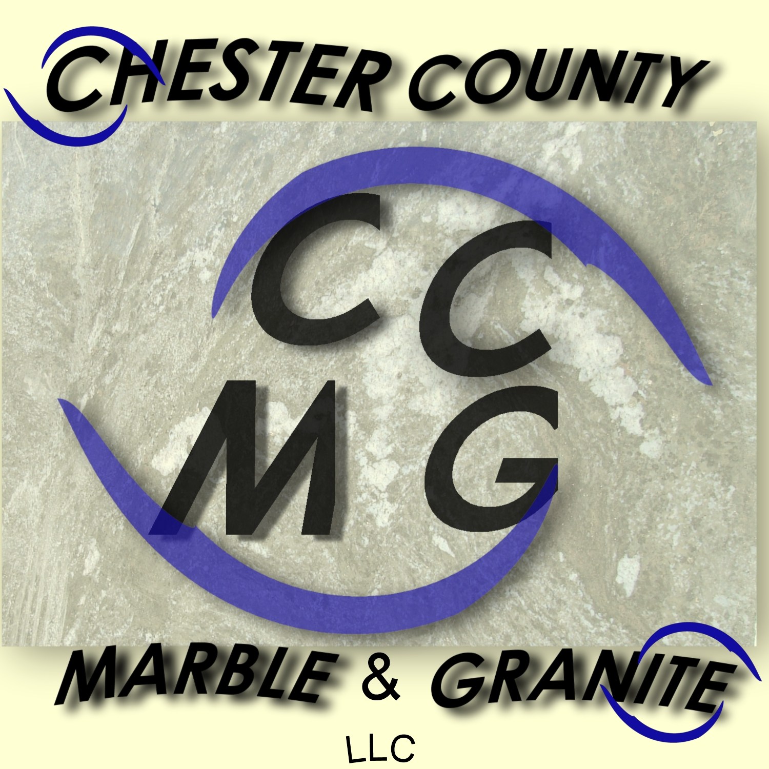 CHESTER COUNTY MARBLE & GRANITE logo
